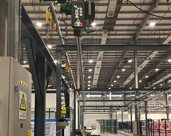 铝型材质轨梁及平衡吊